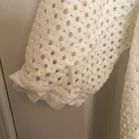 Banana Republic Eyelet Crop Top - Picture 6 of 7